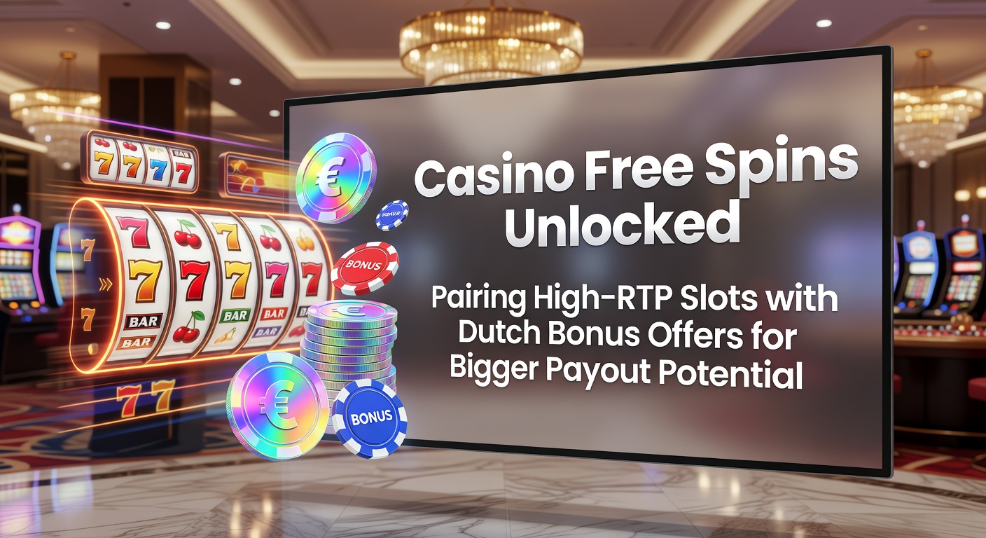 Schermafbeelding van een high-RTP slot met draaiende gratis spins en Nederlandse bonuspop-up, symboliserend gecombineerde winstkansen