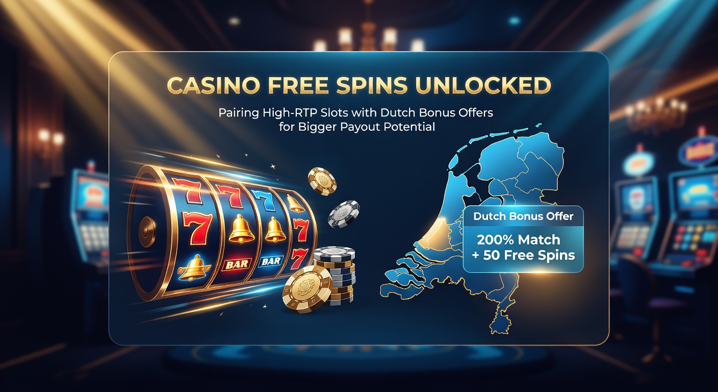 Grafiek met RTP-percentages van top slots naast bonus icons en Nederlandse vlag, illustrerend geoptimaliseerde pairings voor maximale payouts