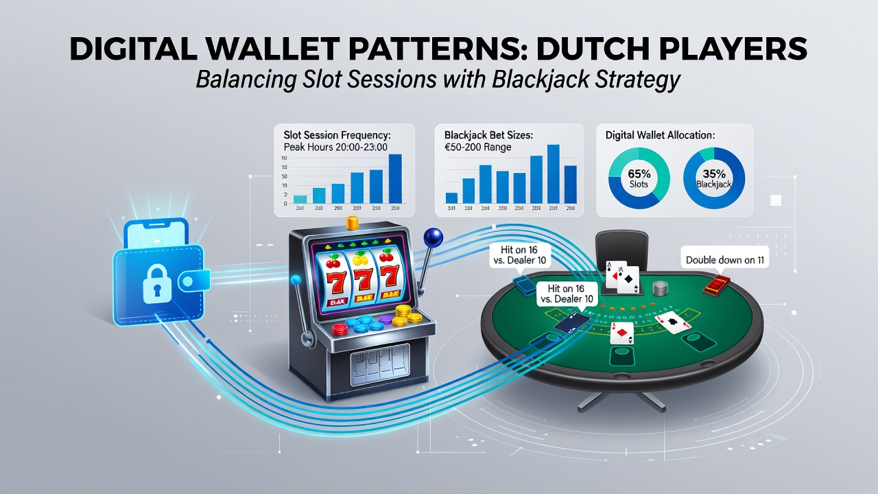Digitale wallet patronen onder Nederlandse spelers tijdens gecombineerde slot- en blackjack sessies