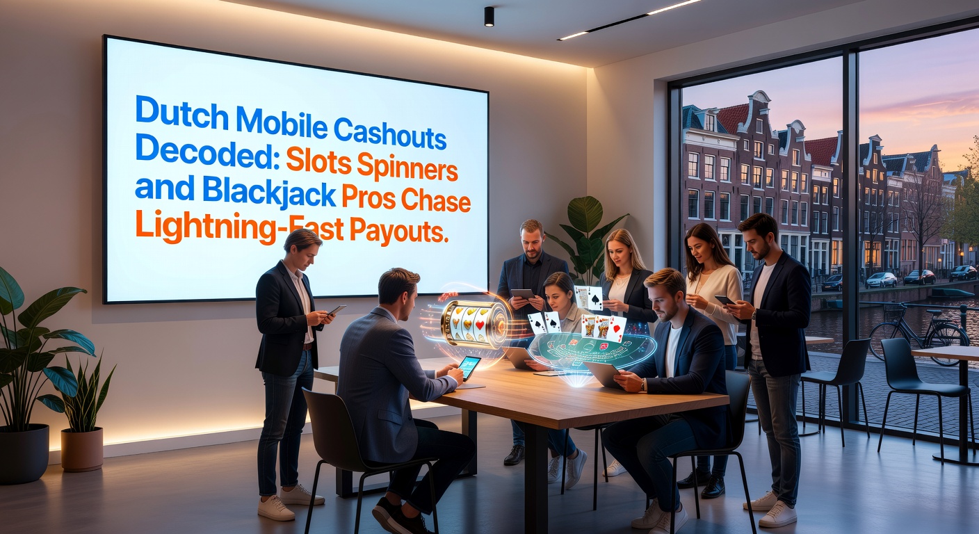 Grafiek met vergelijking van uitbetalingstijden voor mobiele casino's in Nederland, slots versus blackjack