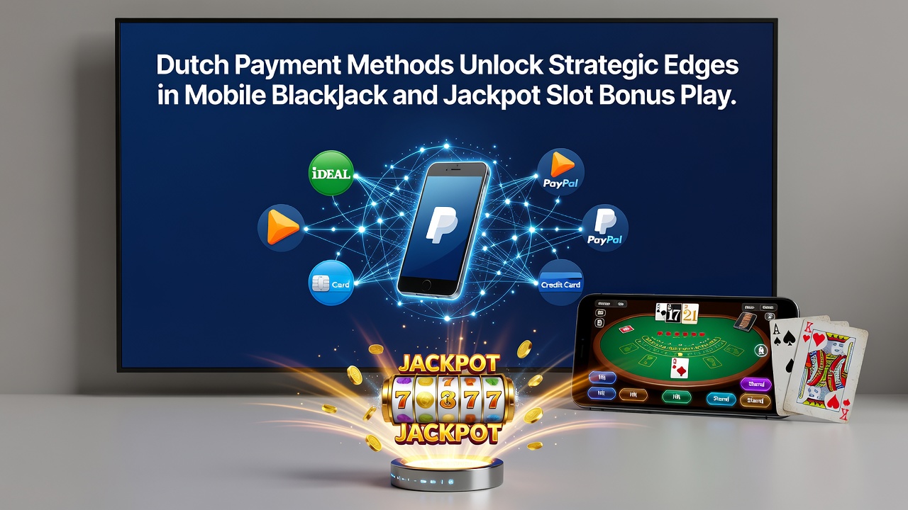 Mobiele jackpot slots en blackjack met Nederlandse betalingen