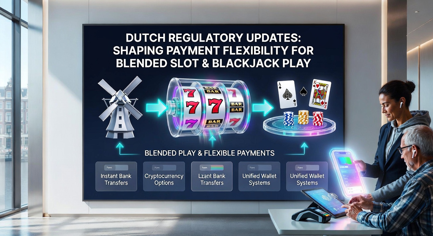 Illustratie van Nederlandse casino betalingen met slots en blackjack
