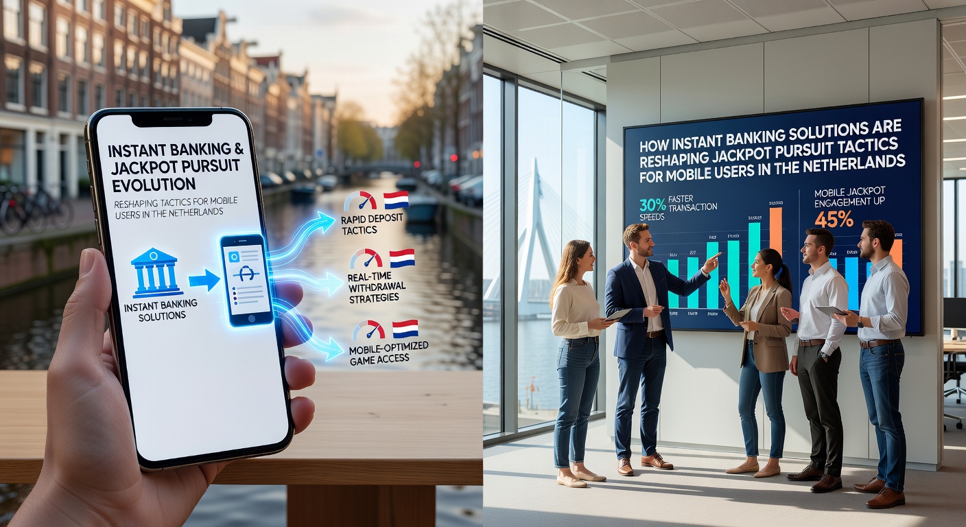 Schermafbeelding van mobiele app met instant storting en jackpot meter