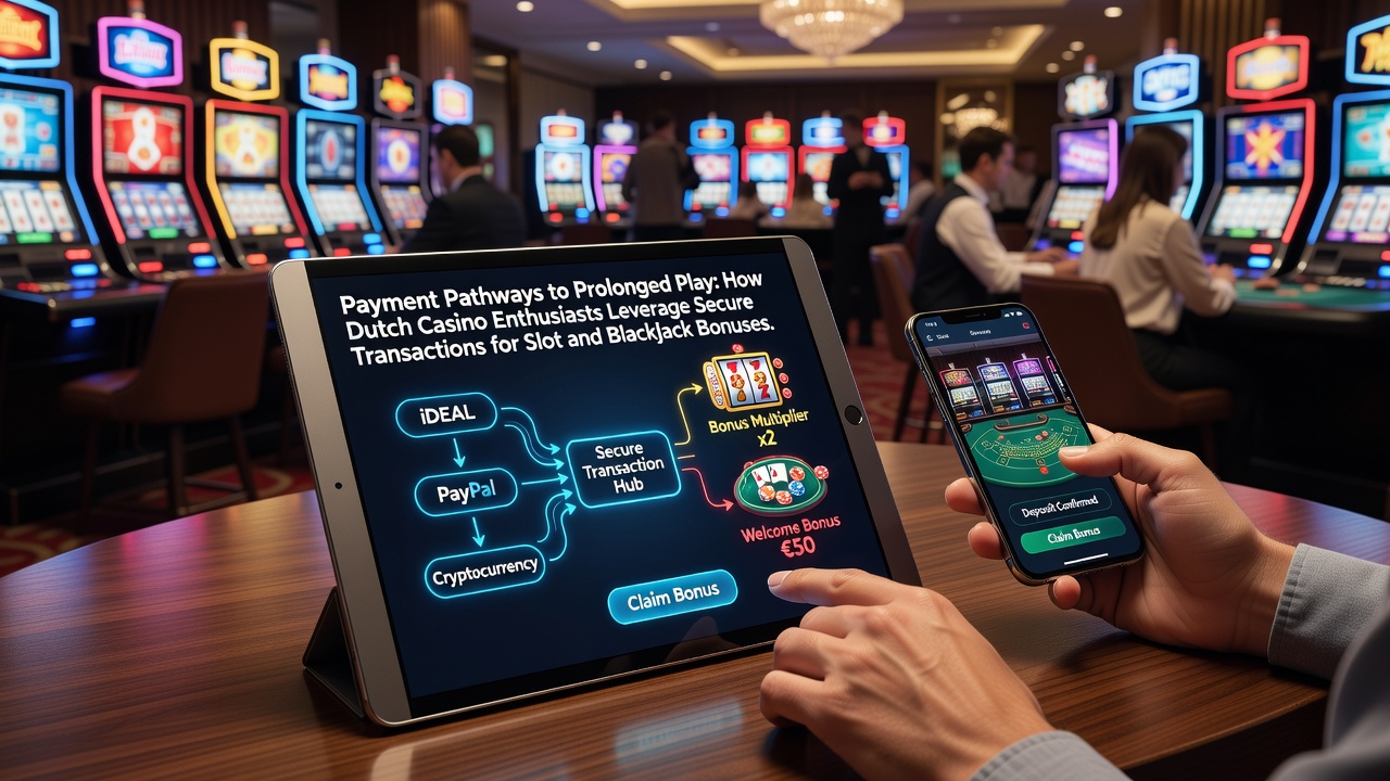 Nederlandse spelers gebruiken veilige betaalmethoden voor slot- en blackjackbonussen in online casino's