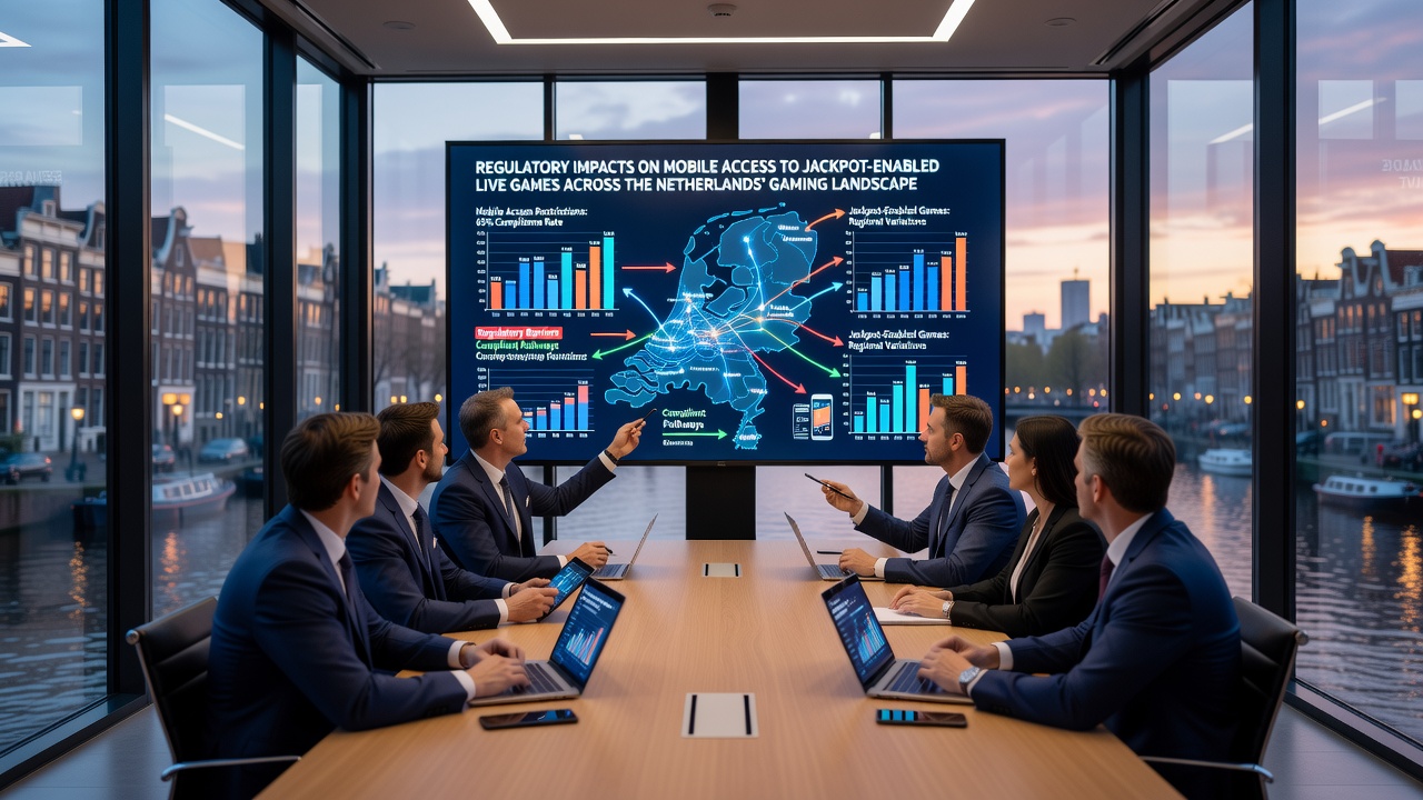 Grafiek met toename van mobiele jackpot deelname in Nederland tussen 2024 en 2026