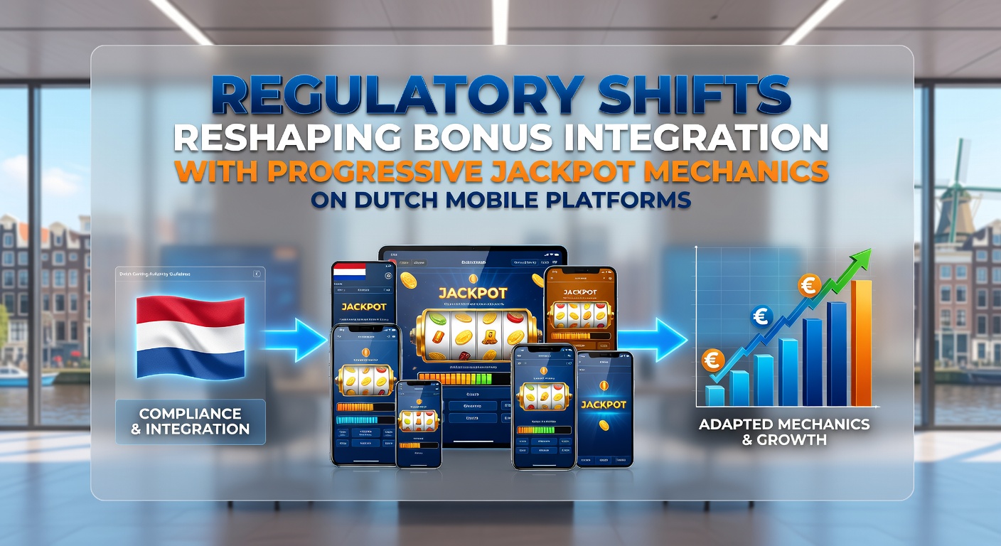 Visuele weergave van mobiele jackpotmechanismen onder nieuwe Nederlandse regelgeving