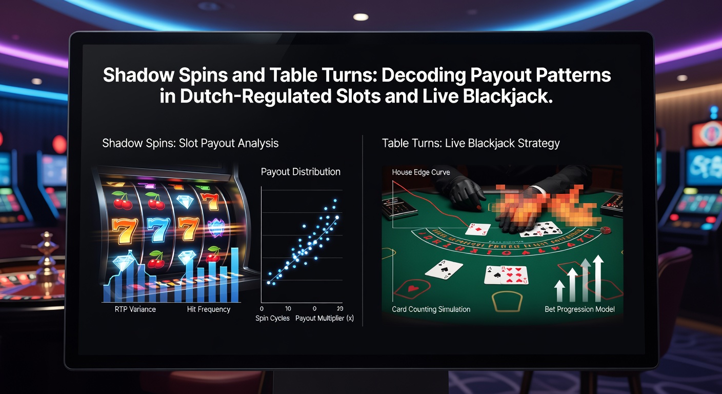 Live blackjack tafel met grafiek van tabelwendingen en uitbetalingstrends in een Nederlands casino